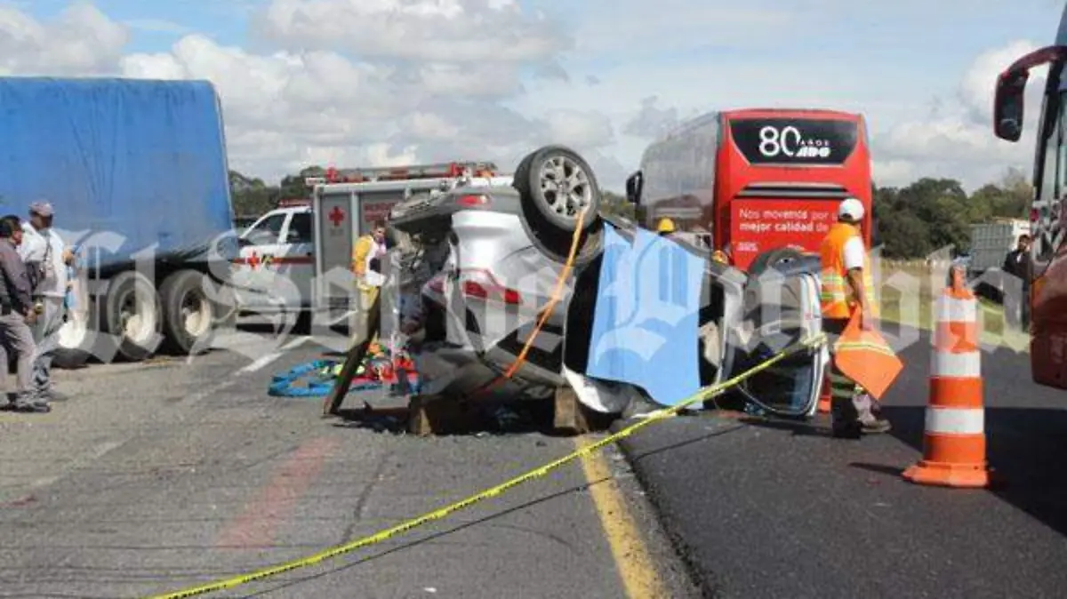 Accidente Amozoc-Perote